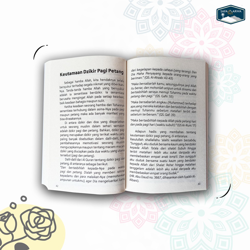 DZIKIR PAGI PETANG DAN JUZ AMMA - BUKU DZIKIR PAGI PETANG (UKURAN SAKU)-7