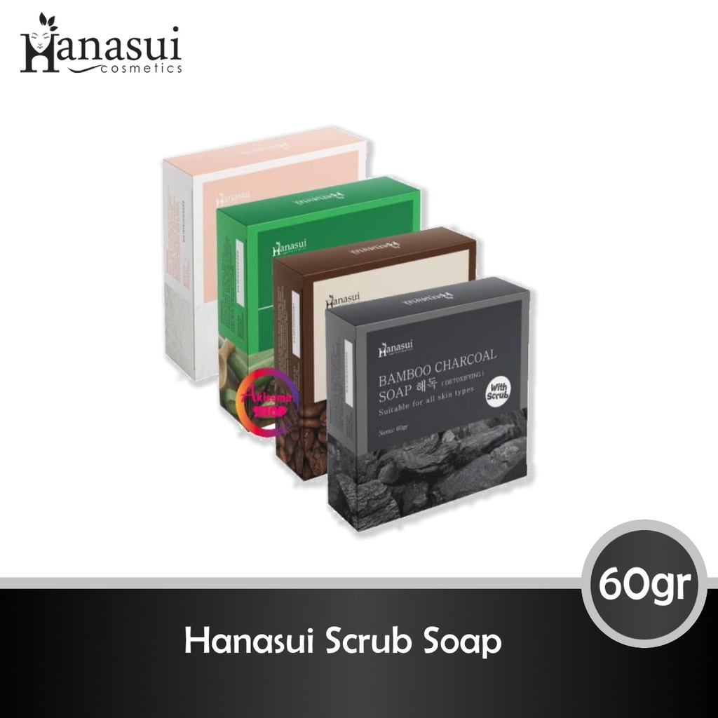 Hanasui Scrub Soap 60gr