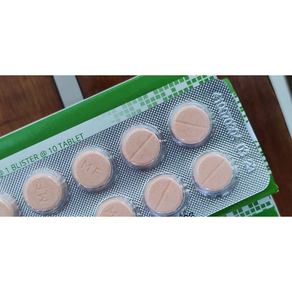 Xepamol 10 Tablet / Paracetamol 500 MG / Pereda Nyeri / Demam / Sakit Kepala / Sakit Gigi