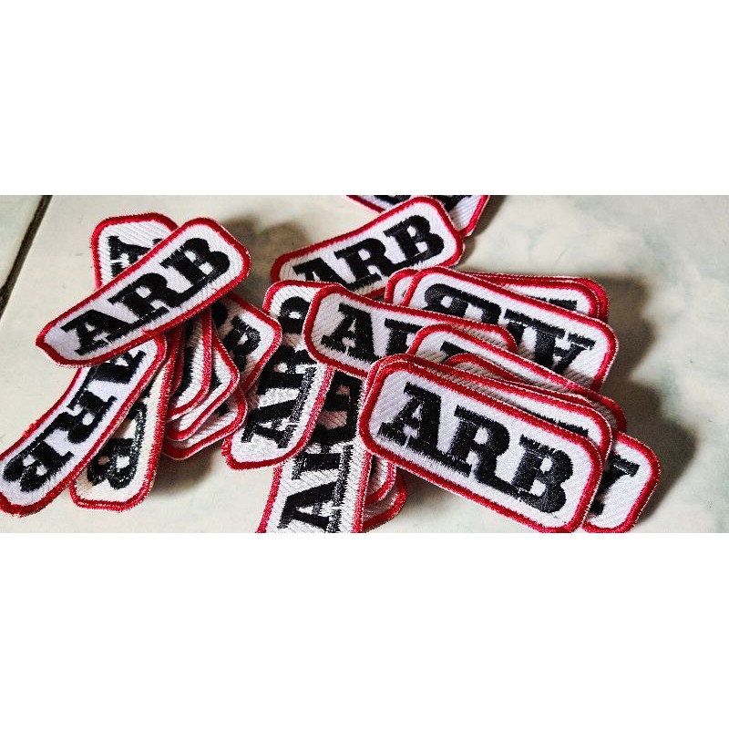 emblem patch bordir arb