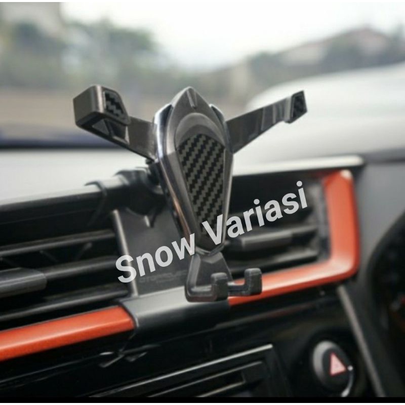 Phone Holder Agya Ayla Fortuner Innova HRV Calya Sigra Brio Rush Terios Ertiga XL7 Pajero Almaz