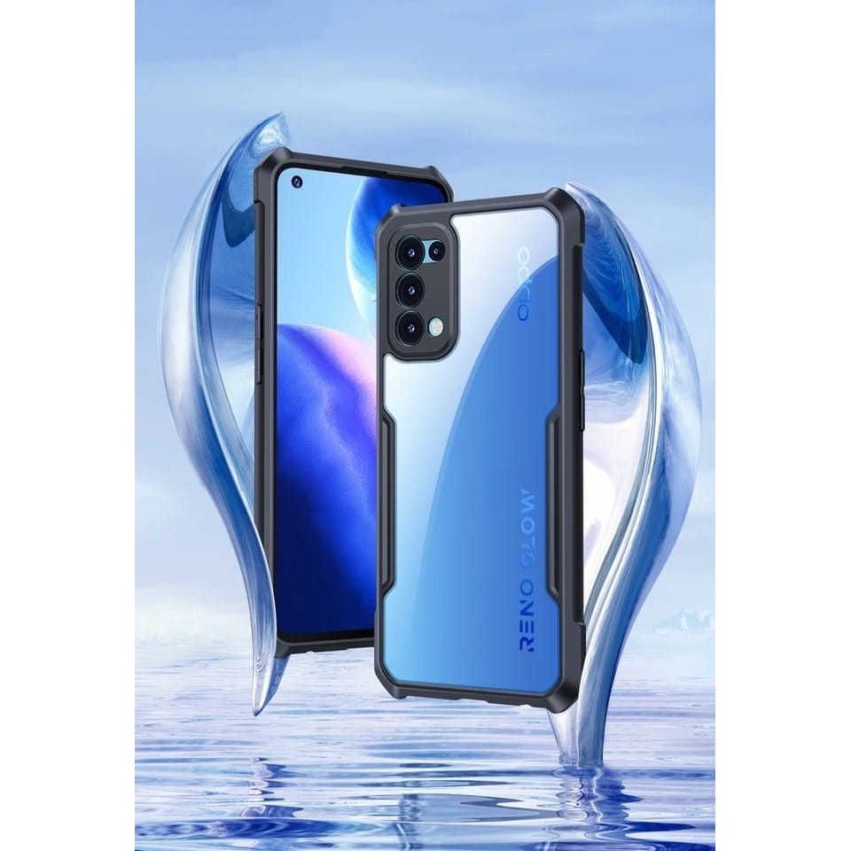 Clear Case Oppo Reno 5 - Softcase Shockproof Oppo Reno 5 4G/5G - SC