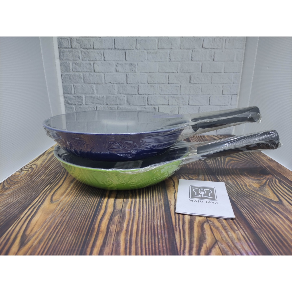BIMA Frypan Kompor Induksi Listrik Wajan Penggorengan 22Cm Besi Teflon Anti Lengket Fry Pan