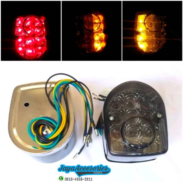 Lampu stop c70 led import