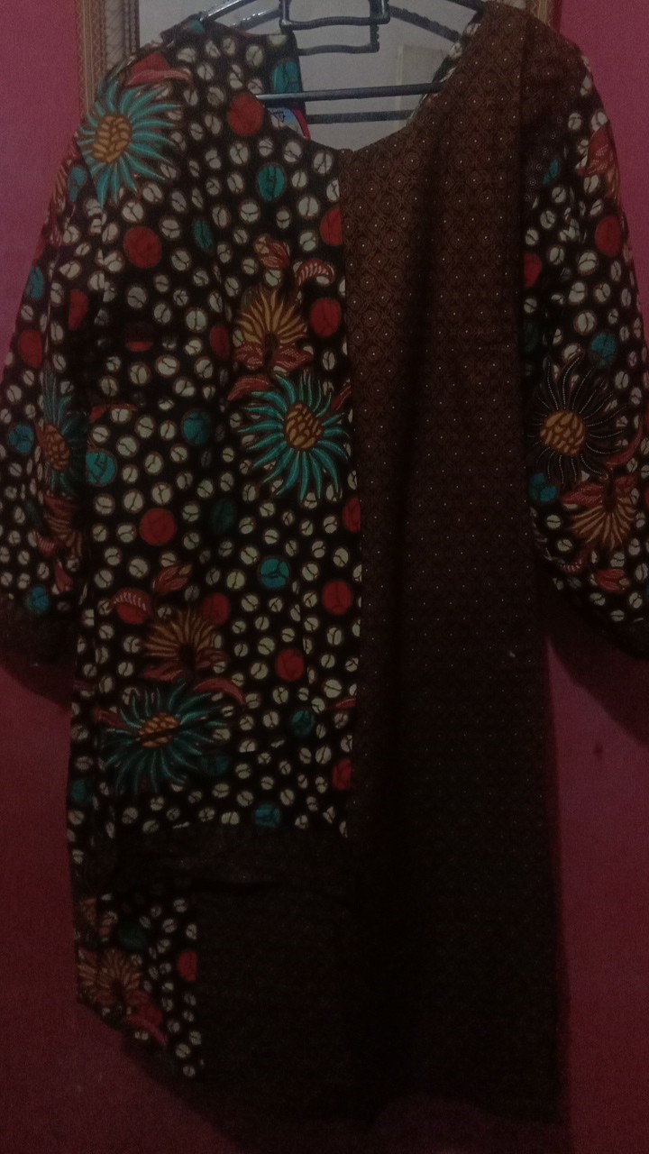 Tania Tunik Batik Jumbo Tunic Batik Cewek Batik Wanita Batik Kerja Batik Muslim Seragam Batik Katun