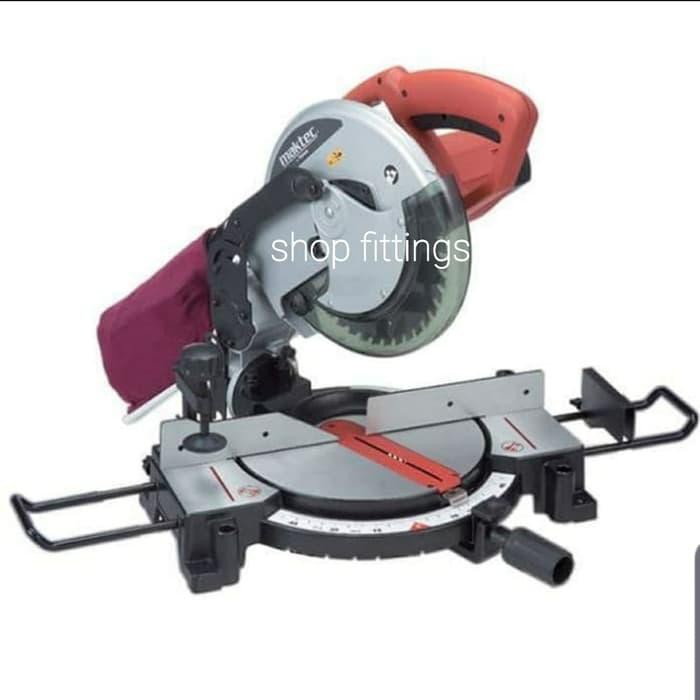 Maktec MT 230 Mesin Potong Alumunium Kayu Miter Saw 10"Mitre By Mak