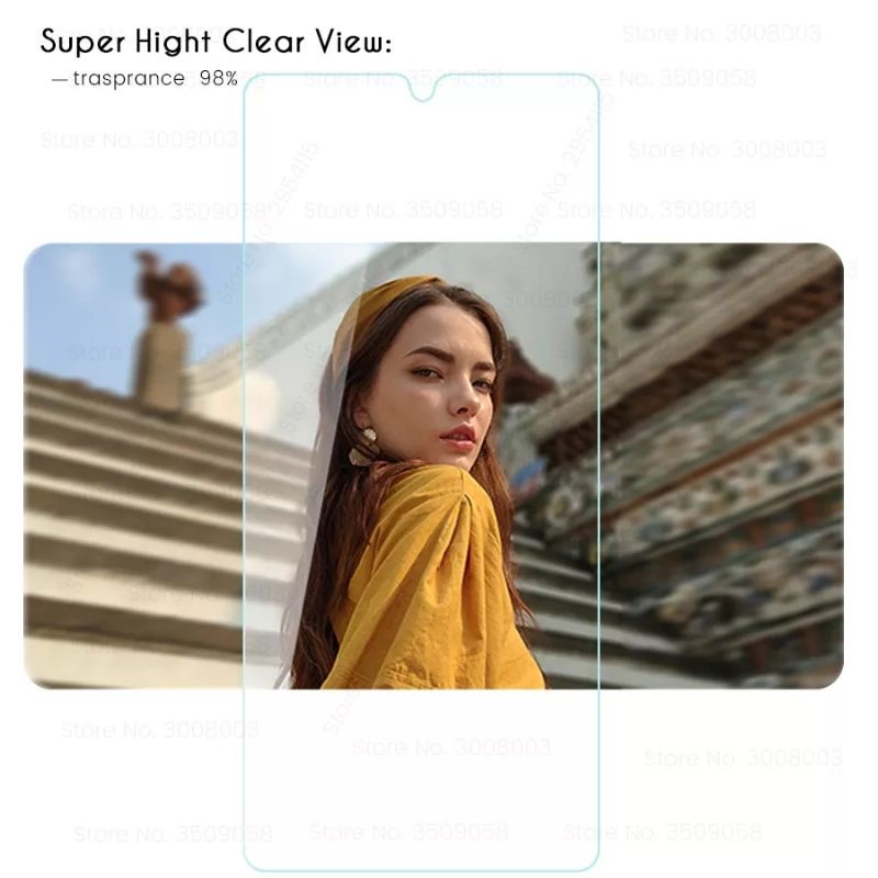 TEMPERGLASS CLEAR XIAOMI POCO M3 SCREEN GUARD PROTECTOR LAYAR HANDPHONE BEST QUALITY TEMPERED GLASS