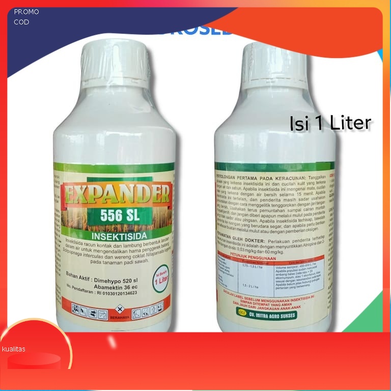 COD EXPANDER 1 liter 556 sl insektisida kontak dimehipo abamektin untuk hama obat sundep dan wereng 