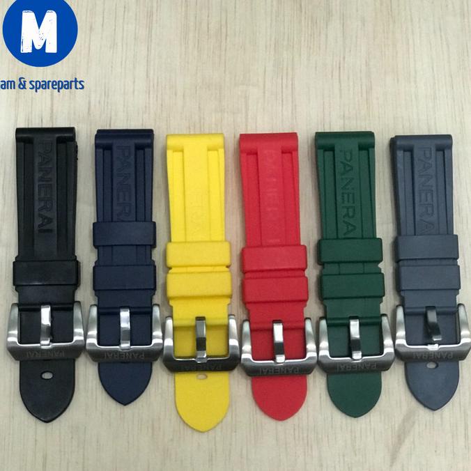 Tali Jam Karet Panerai Rubber Strap OFFICINE PANERAI Sporty Premium Termurah
