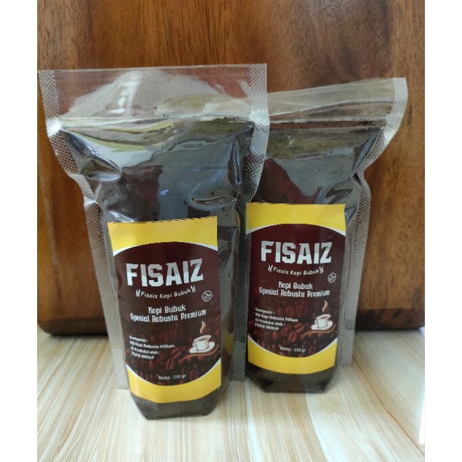 

fisaiz kopi robusta bubuk 250 gr