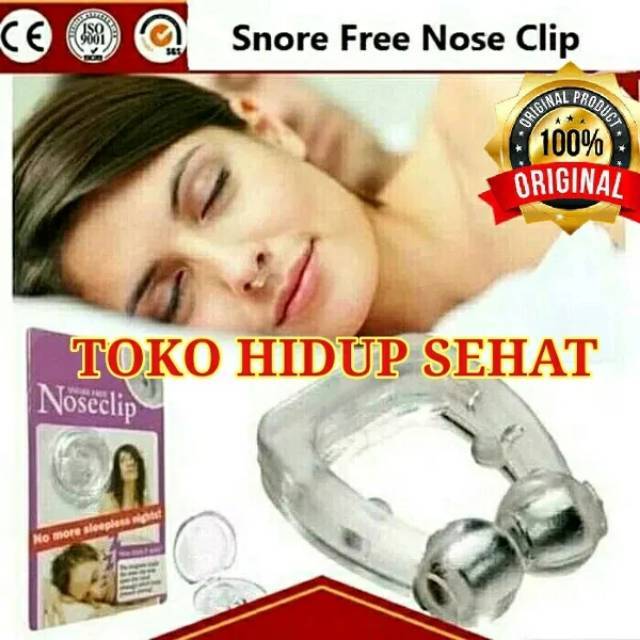 ALAT ANTI DENGKUR NOSE CLIP ANTI NGOROK AMPUH