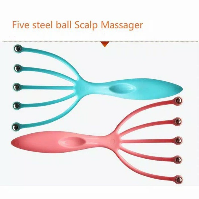 Head Spa Massager Alat Pijat Kepala Plastik