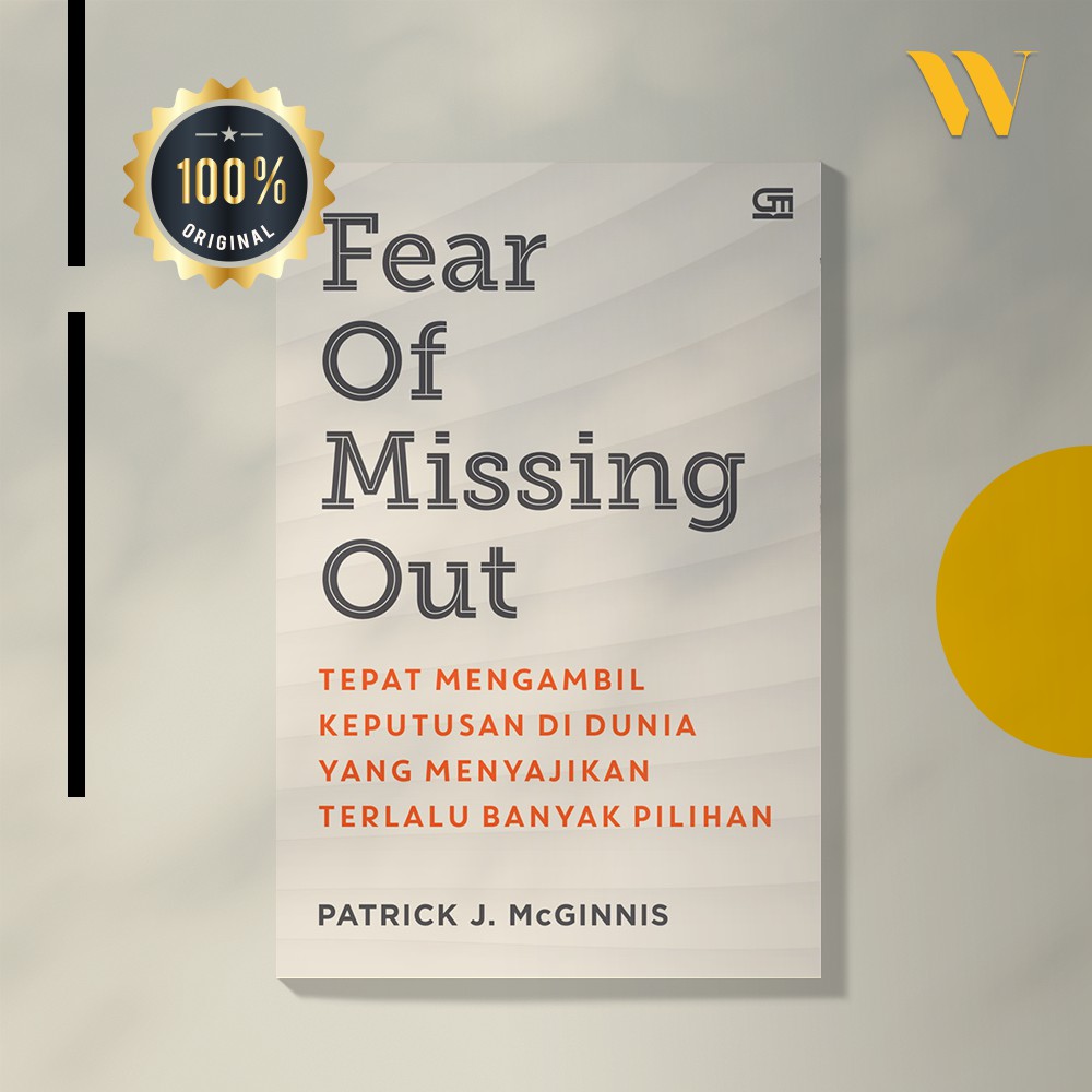 Buku Self Improvement "Fear Of Missing Out" Baru Original