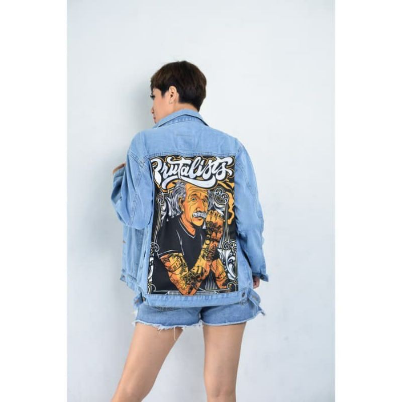 jaket Jeans Denim Brutalist ok