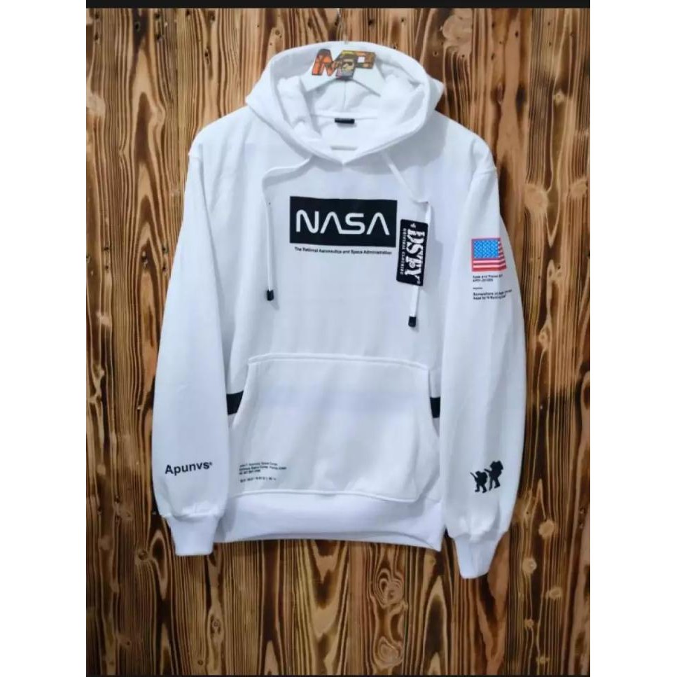 [BAYAR DI TEMPAT] HOODY HODIE HODI HODY JKET SWITER / JAKET SWEATER HOODIE NASA H&amp;M FULL TAG