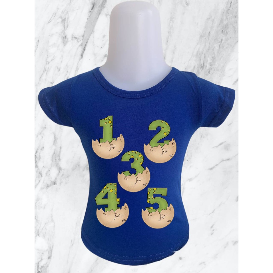 KAOS ANAK LAKI DINO EGG 1-6 TAHUN BAJU ATASAN ANAK FASHION TERMURAH | KAOS OBLONG ANAK