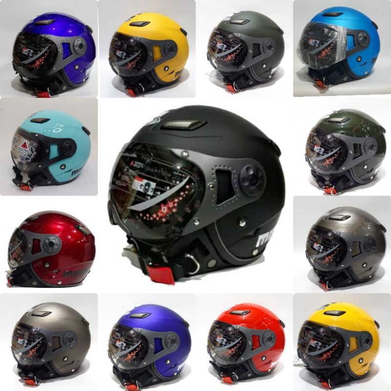 helm BOGO JPN MOMO PILOT KACA ORIGINAL JPN