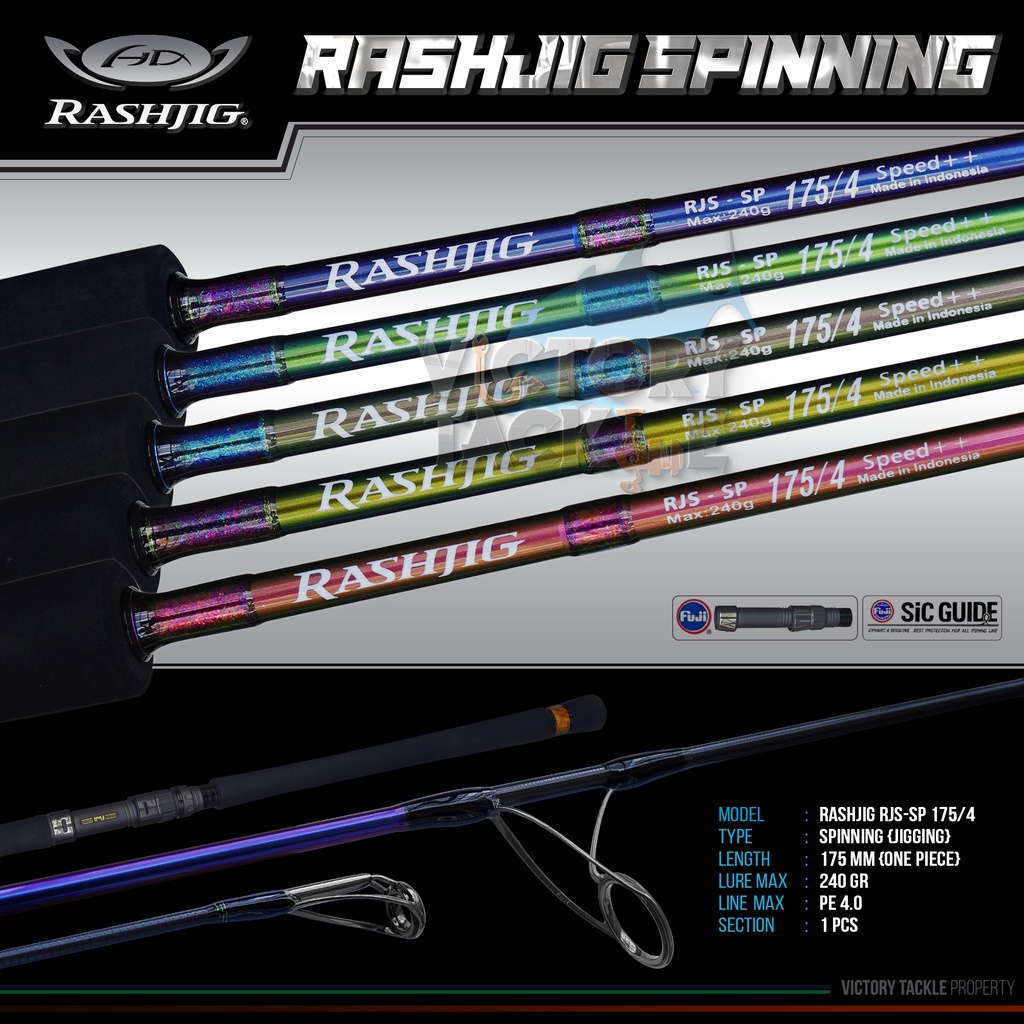 JORAN PANCING | RASHJIG HD RJS-SP 175/4 JIGGING ROD