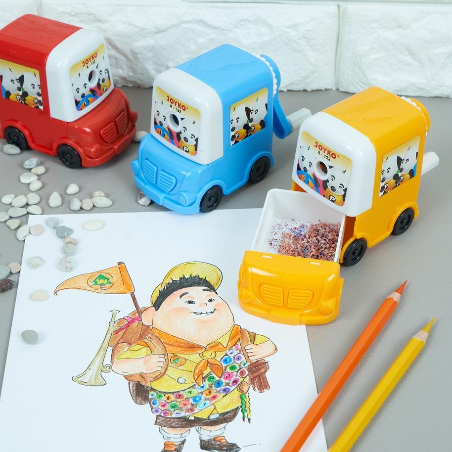 

Murah 12.12 Sharpener Rautan Serutan Putar Joyko A-132 ㅂ