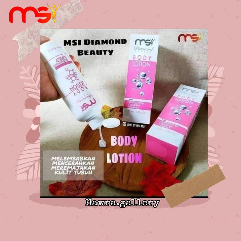 (ORIGINAL MSI) BODY LOTION DIAMOND MSI ORIGINAL