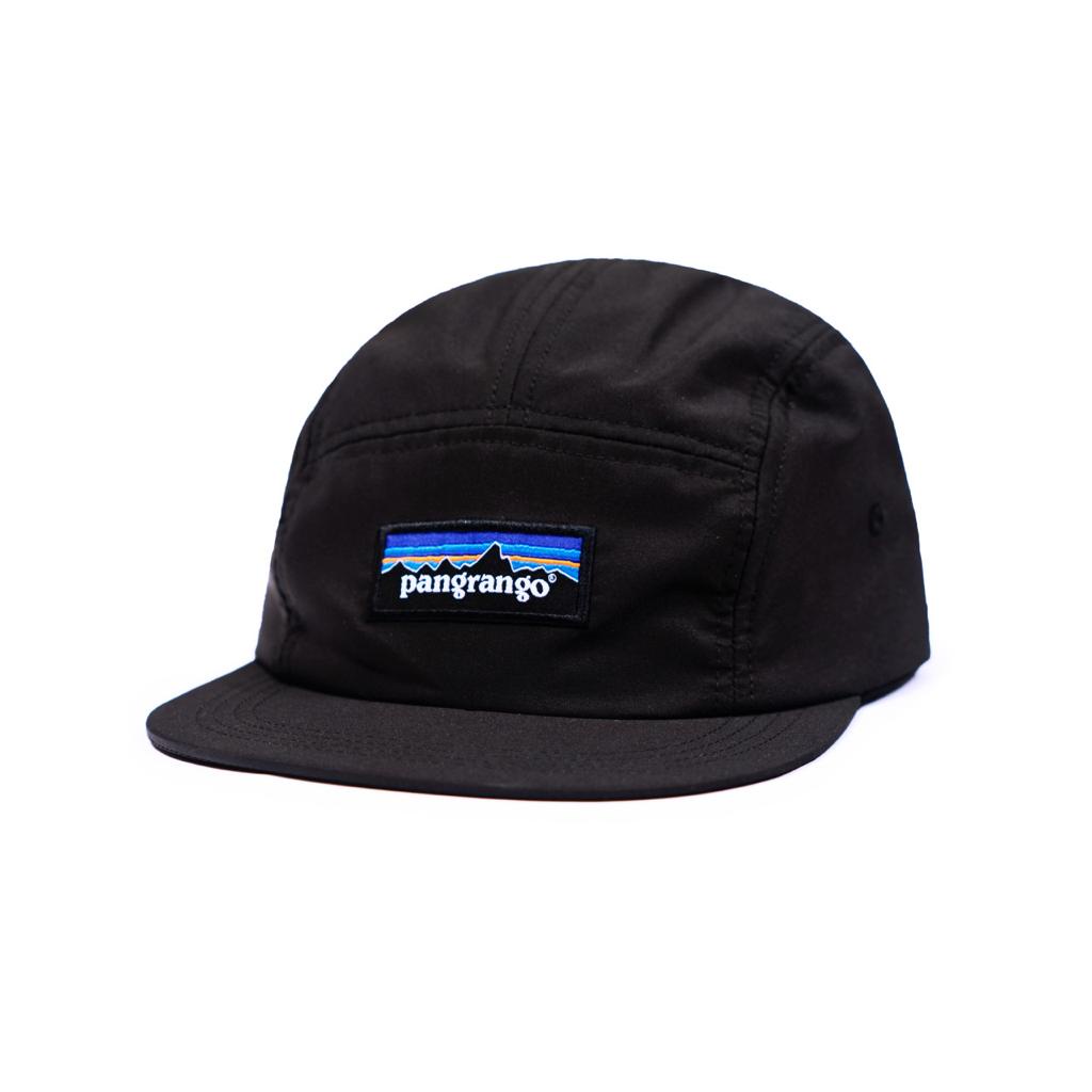 Kamengski - Pangrango Black 5 Panel Caps