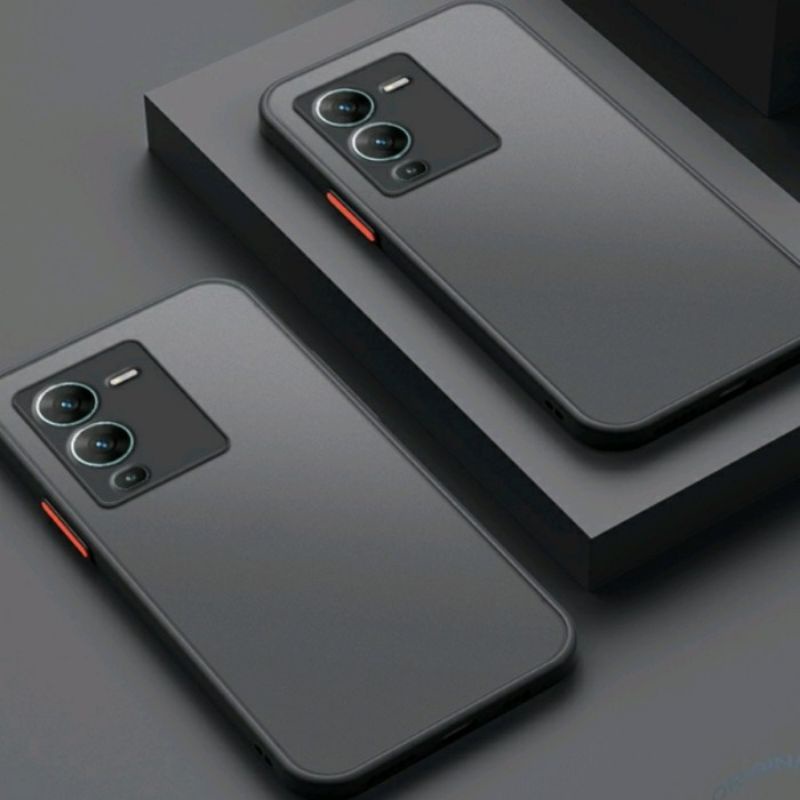 VIVO V25 PRO Silikon Hybrid Shockproof Bumper Case Transparant