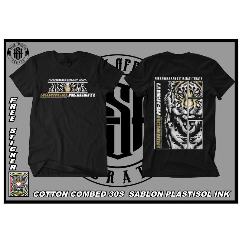 KAOS PSHT HARIMAU TERBARU || KAOS PSHT HARIMAU MENANTI KEREN || KAOS PSHT HARIMAU MENANTI HITS