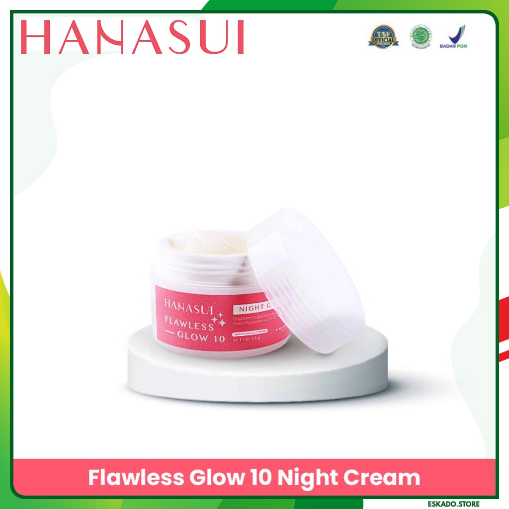 Hanasui Flawless Glow 10 Night Cream