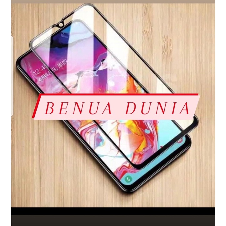 TEMPERED FULL REALME C12/C15,REALME C17,REALME C20,REALME C21,REALME C25 FULL LEM