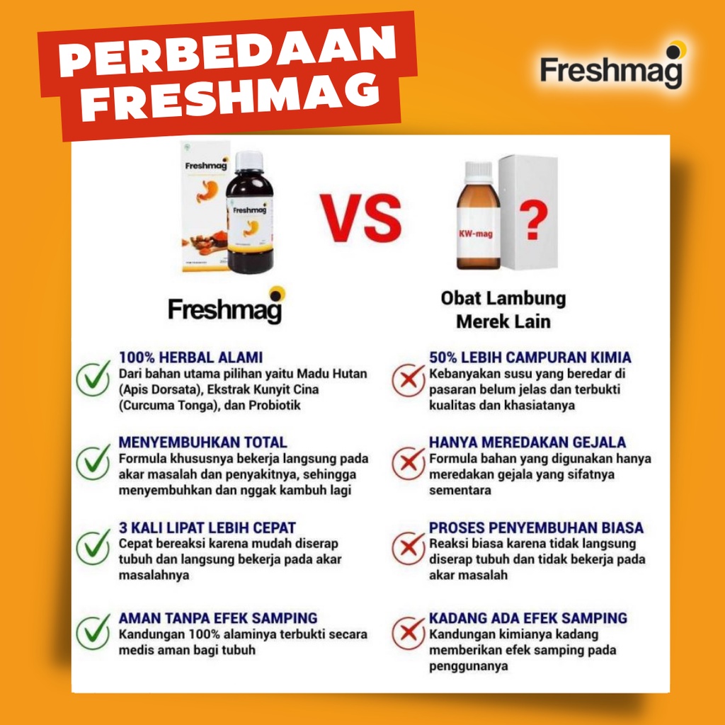 GROSIR FRESHMAG 100% ORIGINAL | Madu Herbal Ori Official Store Asli Ampuh Atasi Maag Gerd Asam Lambung FRESHMAG Fresh Mag Fresh Maag