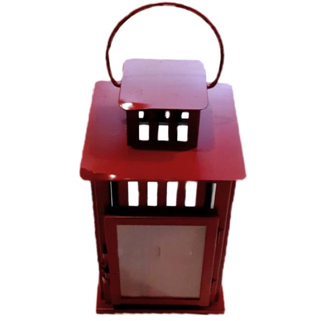 CANDLE BOX TEMPAT LILIN MERAH GANTUNG