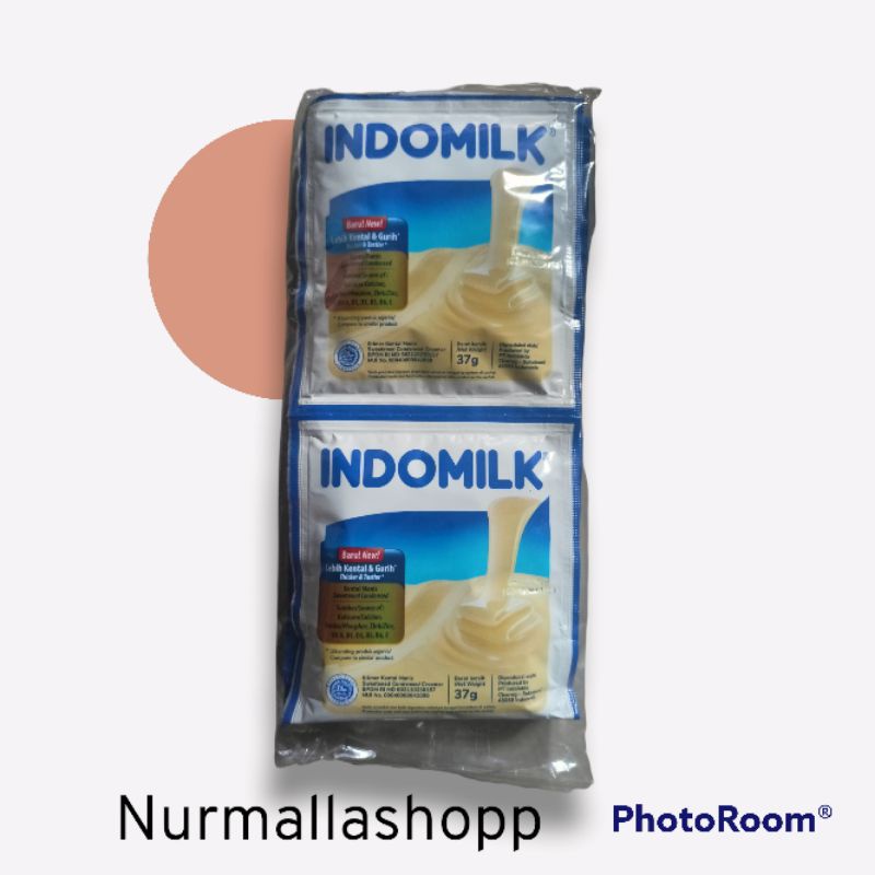 Indomilk® Susu Kental manis Sachet Kemasan 37g (6pcs)