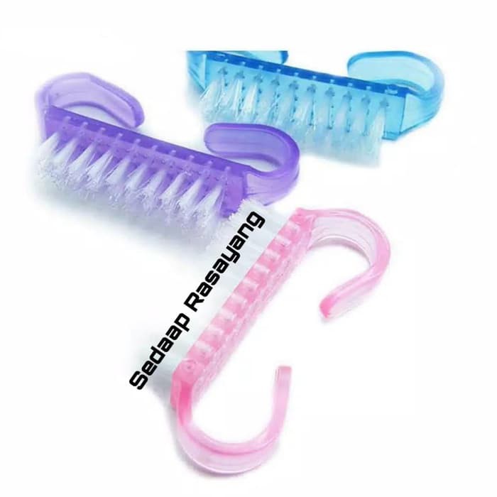 Sikat Pembersih Kuku Tangan Kaki Manicure Pedicure Nail Brush