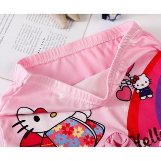 GO!CP852 Celana pendek Boxer Anak Perempuan motif kartun HELLO KITY cantik lucu