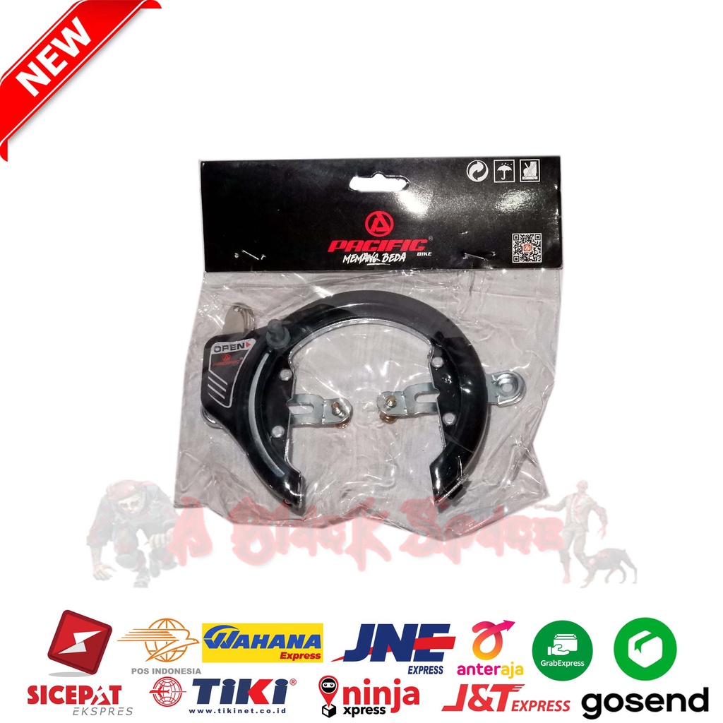 Kunci Sepeda Onthel Ontel Kuno Pacific M321 Kunci Gembok Samping Sepeda Retro Jadul