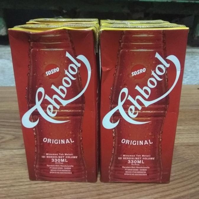 

[ COD ] teh sosro kotak 330ml original khusus gojek dan grab LIMITED EDITION Kode 79