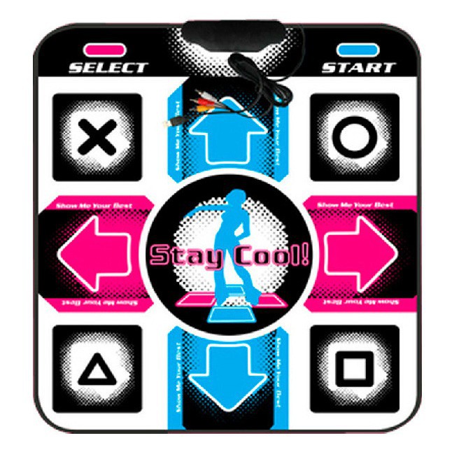 Grab Medan Karpet MatrasDDR Dance Dance Revolution Anti Slip USB RCA Pad Dancepad Nendo 051600