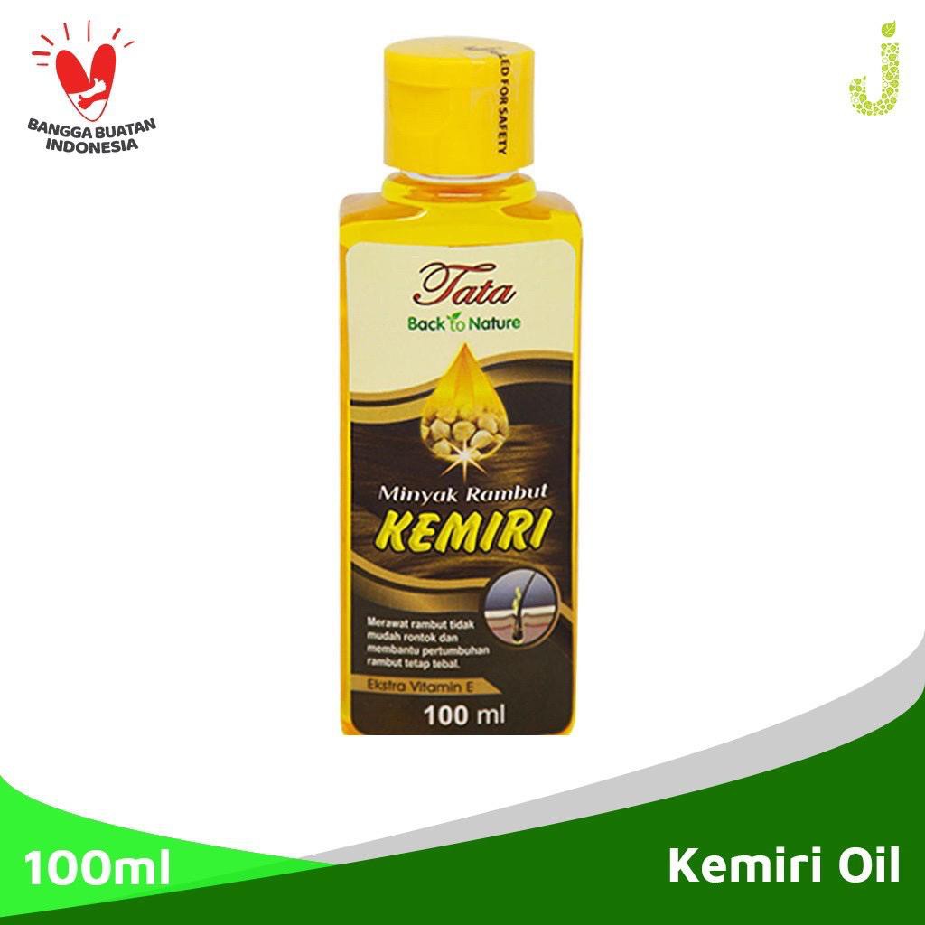 TATA MINYAK RAMBUT KEMIRI 100ML varian URANG ARING / KEMIRI &amp; ZAITUN 100% Produk Asli Indonesia