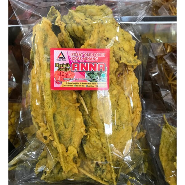 

Kerupuk bayam