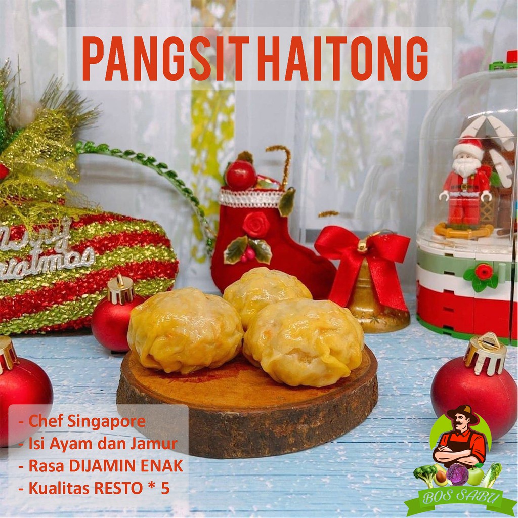 

Dimsum Pangsit Haitong Premium Halal 12 Pcs Frozen 300Gr