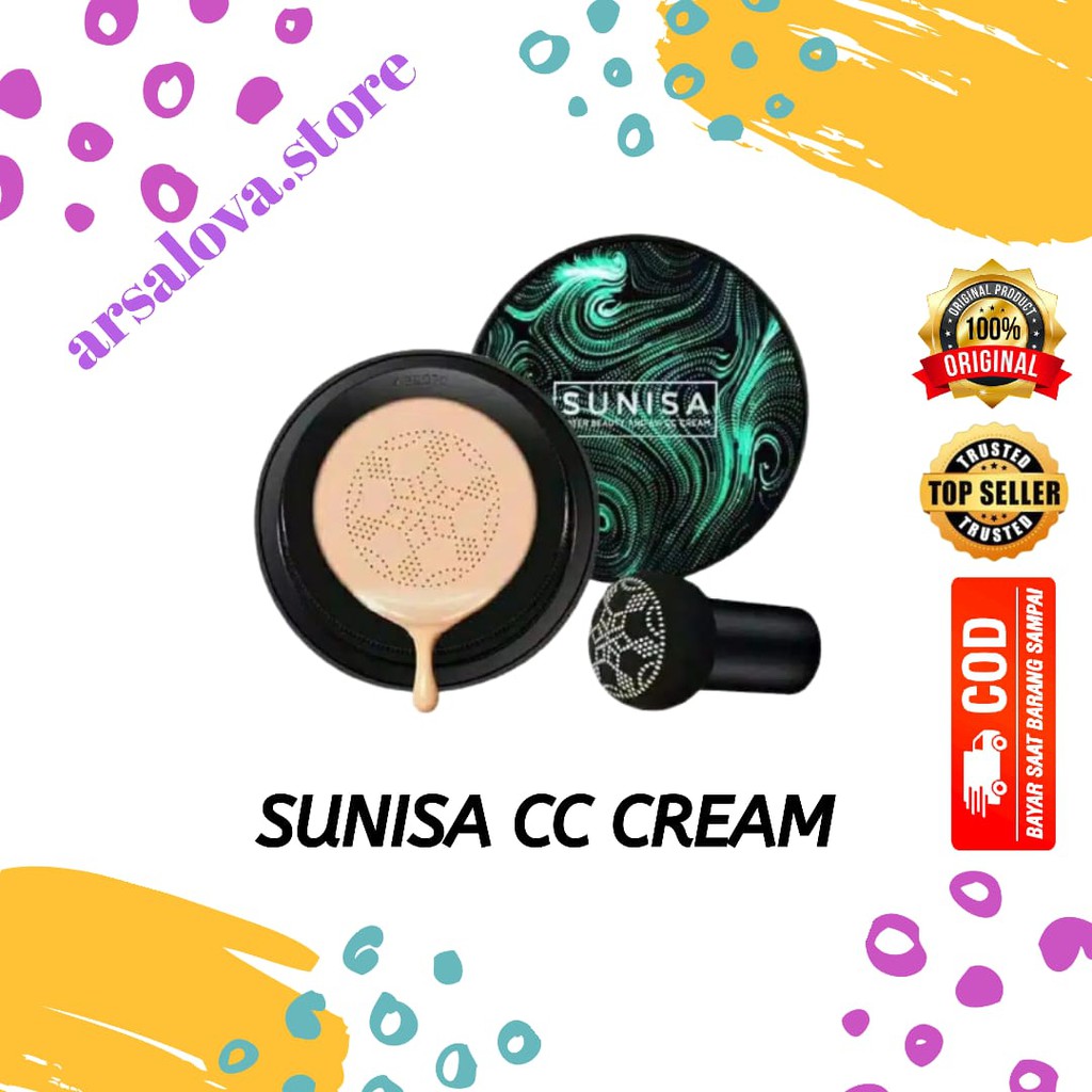 SUNISA x MAIGOOLE BPOM MUSHROOM HEAD AIR CUSHION CC CREAM