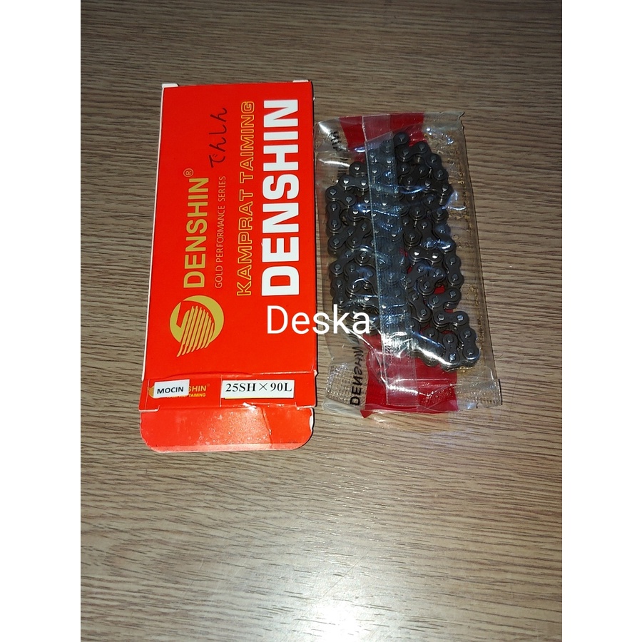 Rantai Mesin MoCin Motor Cina 25SHx90L Denshin
