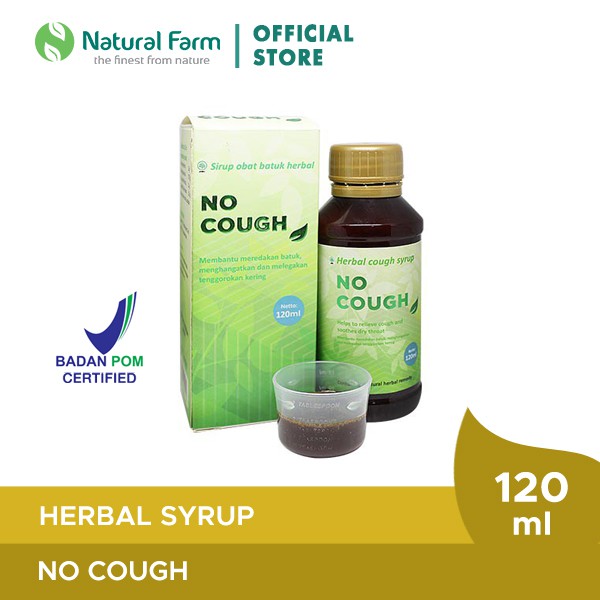 No Cough Obat Batuk Herbal 120ml Shopee Indonesia