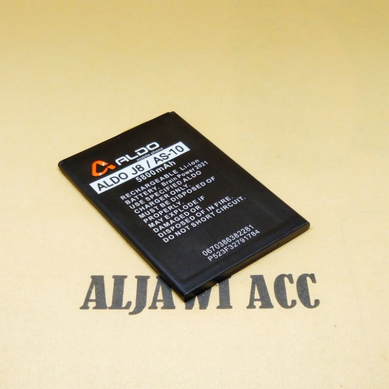 Baterai Bt Batre Battery Smartphone Aldo J8 Aldo AS-10 Original Battery Hp