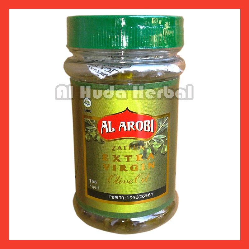 Kapsul Minyak Zaitun Asli - Minyak Zaitun Murni Al Arobi 100 Kapsul