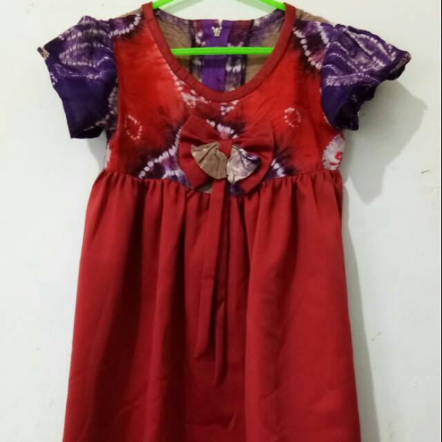 Dress Anak Sasirangan Shopee Indonesia