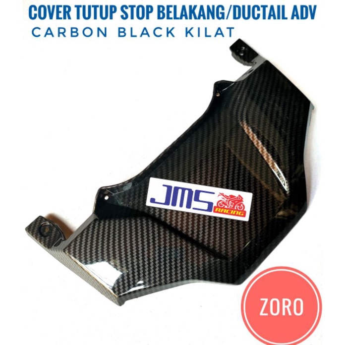 cover tutup carbon honda adv 150 ducktail cover stop atas zoro pnp