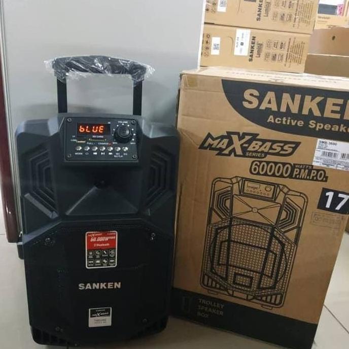 Sanken Smb 3600 Speaker Meeting Portable Bluetooth - Suara Mantap