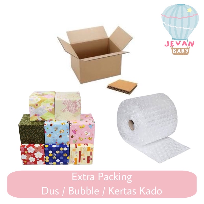 Tambahan Extra Kardus/Kertas Kado/Bubble Wrap