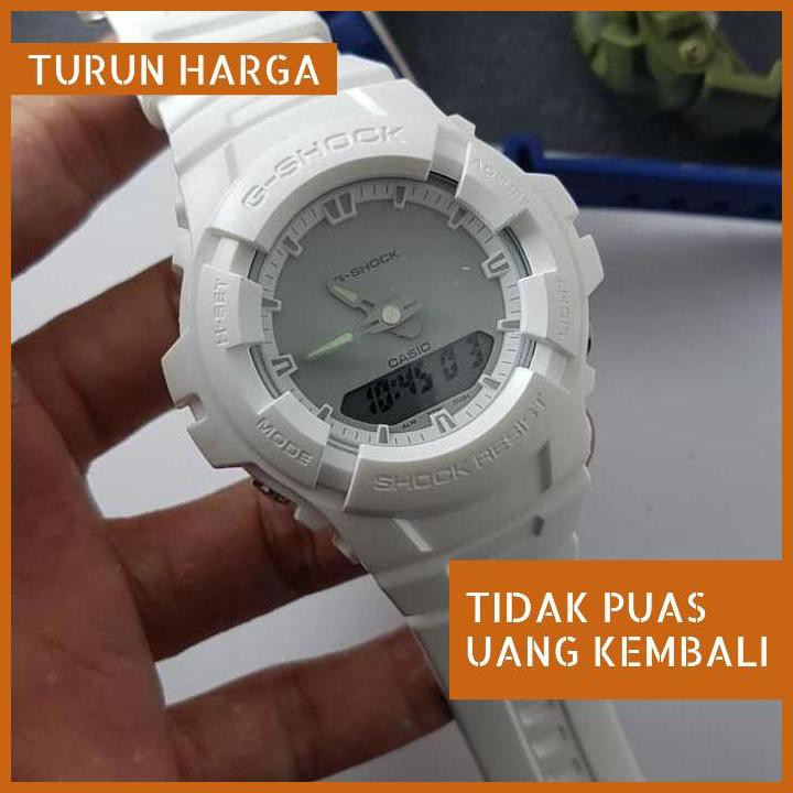 TERMURAH JAM TANGAN PRIA CASIO G-SHOCK ORIGINAL / ARLOJI PRIA CASIO G-100 BERKUALITAS